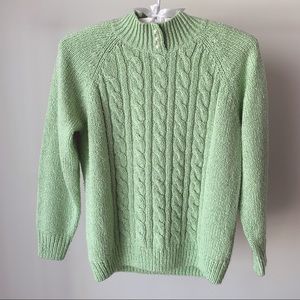 Vintage Pearl Detail Knit Sweater